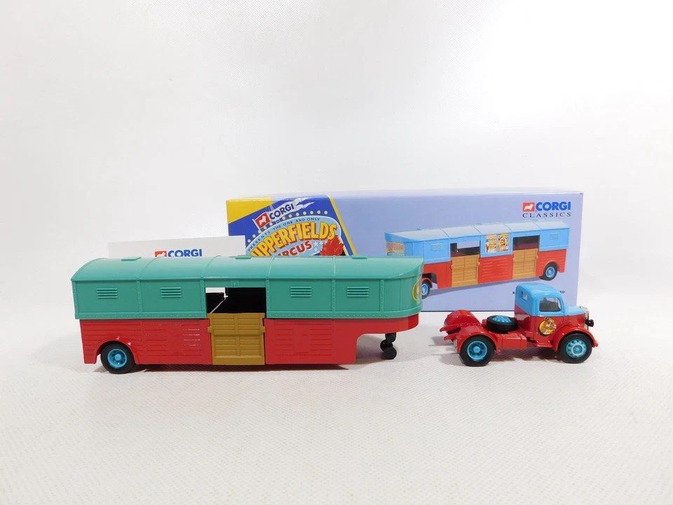 Corgi 1:50 97887 Modello Camion Bedford Circo Chipperfields Mint+Box #DN12-1 - Immagine 2 di 4
