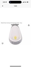 Potty Training Urinal for Boys Cute Whale with Funny Aiming Target - Gray