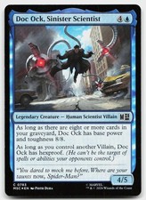 Doc Ock, Sinister Scientist 783 Commander: Marvel Super Heroes MTG Foil NM