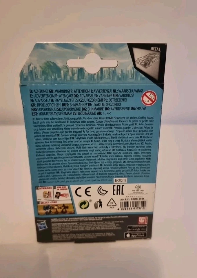 Transformers Robots in Disguise Collection 3-Pack Metal Cars 2017 Sealed In Box - Image 3 of 4