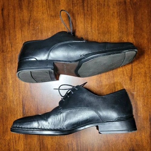 Oxford da uomo Rockport pelle nera taglia 9,5 M #APM24811 - Foto 9 di 11