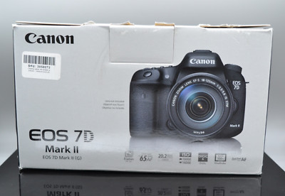 Canon EOS 7D Mark II 20MP Digital SLR Camera Body Shutter Count 136,976