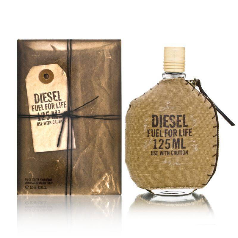 DIESEL FUEL FOR LIFE 75ML ケース付き Diesel Fuel for Life Men 4.2 oz 125 ml Eau De Toilette Spray Nib