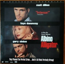 ALBINO ALLIGATOR AC-3 THX Laserdisc Gary Sinise, Faye Dunaway, Matt Dillon LD
