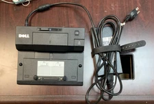 Dell E-Port Replicator USB 3.0 PR03X with PA- 4E 130W adapter.
