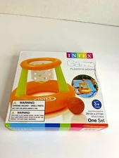 Intex Game Floating Hoops With Ball Inflatable New One Set 26.5 x 21.50