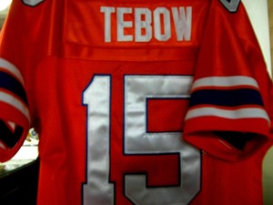 tim tebow orange florida jersey