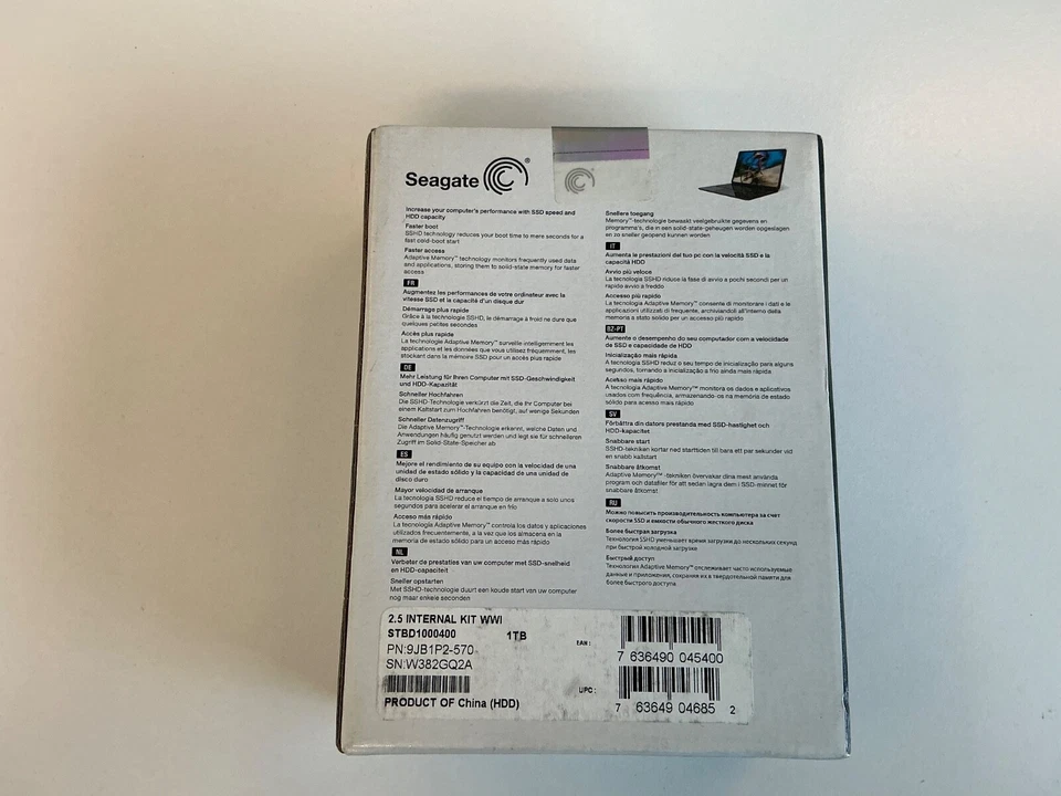 Seagate ST1000LM014 1TB 5400 RPM SATA III 2.5" Internal Laptop Solid State... - Image 2 of 3