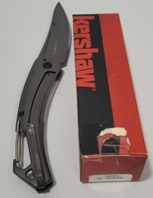 Kershaw Reverb XL Folding Knife 3.25'' 8Cr13MoV Steel Blade G10/Carbon F Handle