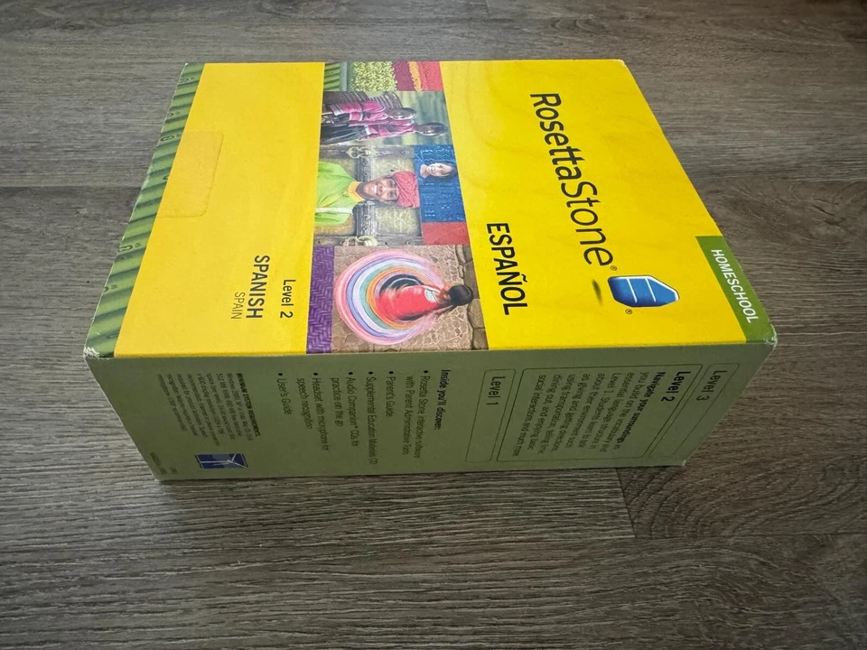 Rosetta Stone Spanish (Spain) Level 2 - Homeschool - UNOPENED - Image 4 of 4