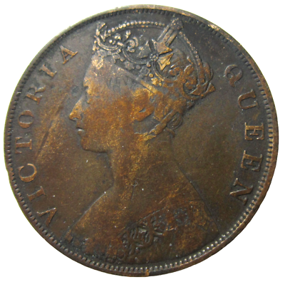 HONG KONG. 1 CENT, 1879. QUEEN VICTORIA. | eBay