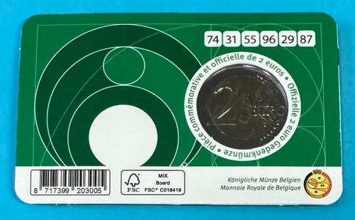 Belgien Belgium Belgique 2 Euro 2005 - 2025 Gedenkmünzen, bankfrisch, AUSWAHL - Bild 62 von 64