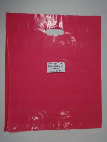 Borse per la spesa al dettaglio merce bassa densità 15" x 18" x 4" lucide  - Foto 18 di 29