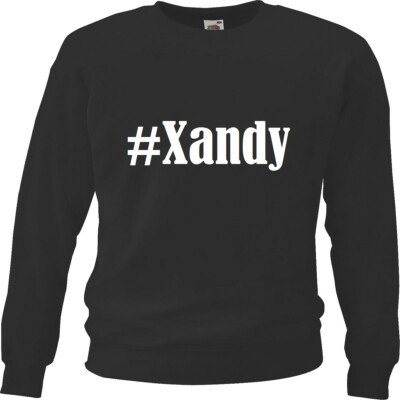 Sweatshirt Sweater #Xandy für Damen Herren und Kinder versch. Farben