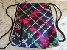 Mixed Bad Drawstring Backpack Sport Gym Bag School Travel Bag.