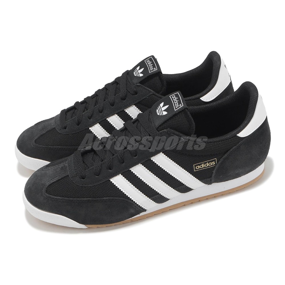 adidas Originals R71 Black White Gold Men Unisex Casual Lifestyle Shoes IH1324