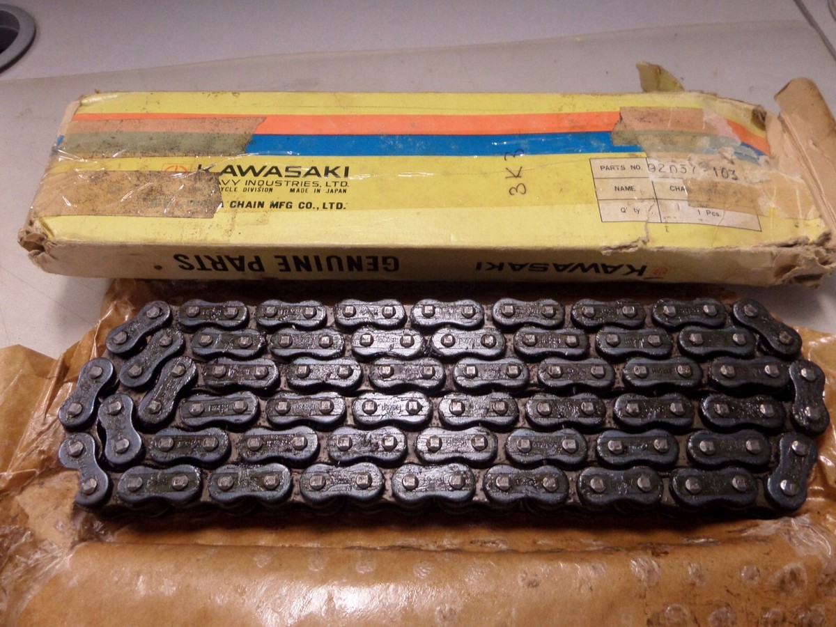 ●KMN NOS Kawasaki OEM 530X102 Drive Chain 1977-1980 KZ650 92057-103 | eBay