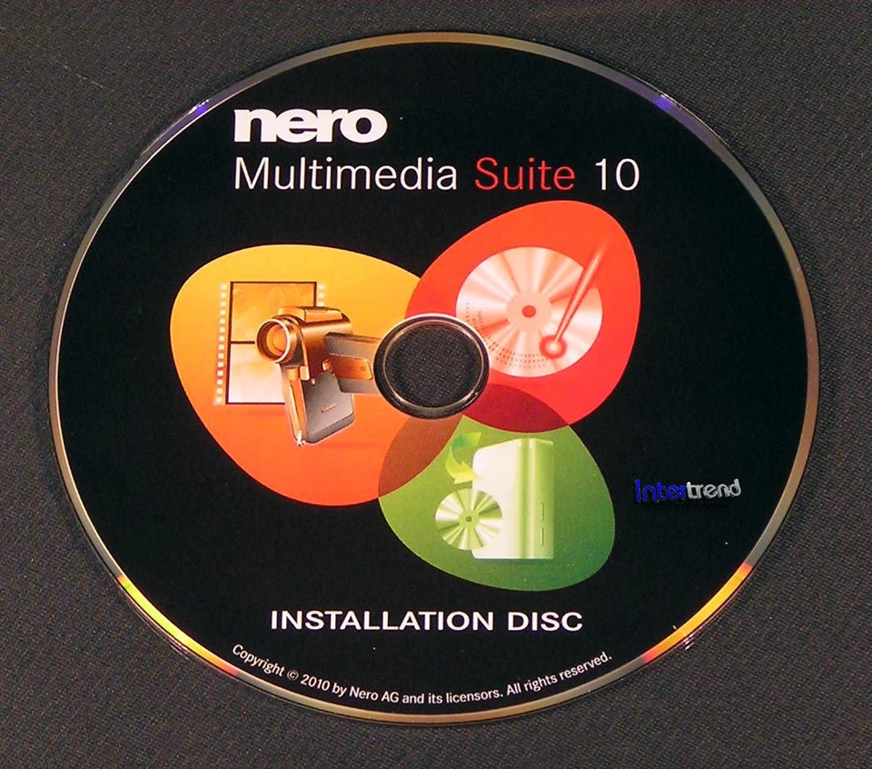 Nero 10 Multimedia Suite Vollversion Box + CD 3-in1 BackItUp Brennsoftware + OVP - Bild 3 von 4