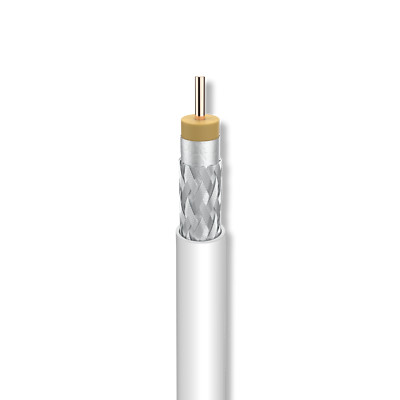 Televes White Cu/CuSn CPR ECA Coil 100m 4138 Interior Coaxial Cable