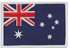 Australian Flag Patch Embroidered Sew Iron On Glue Stitch Aussie Australia Flag
