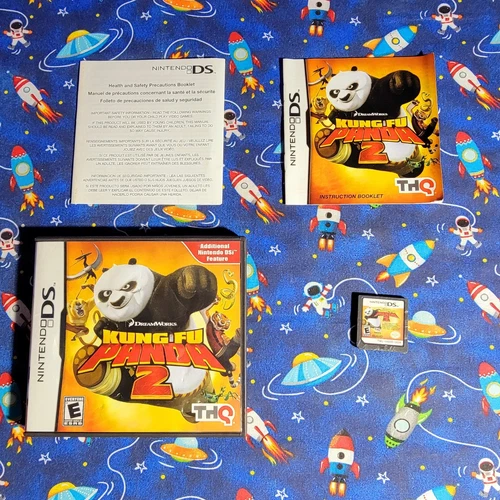 Kung Fu Panda 2 (Nintendo DS, 2011) Complete with case