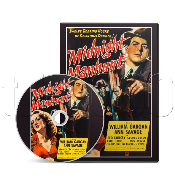 Midnight Manhunt (1945) Comedy, Crime, Mystery Movie on DVD