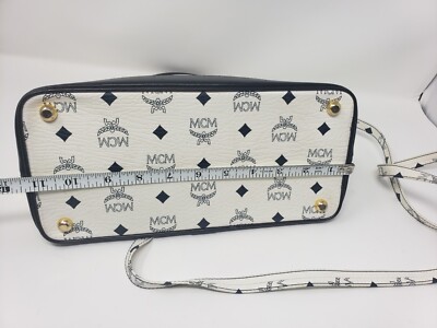 MCM Munchen Germany Monogrammed Crossbody Shoulder Bag