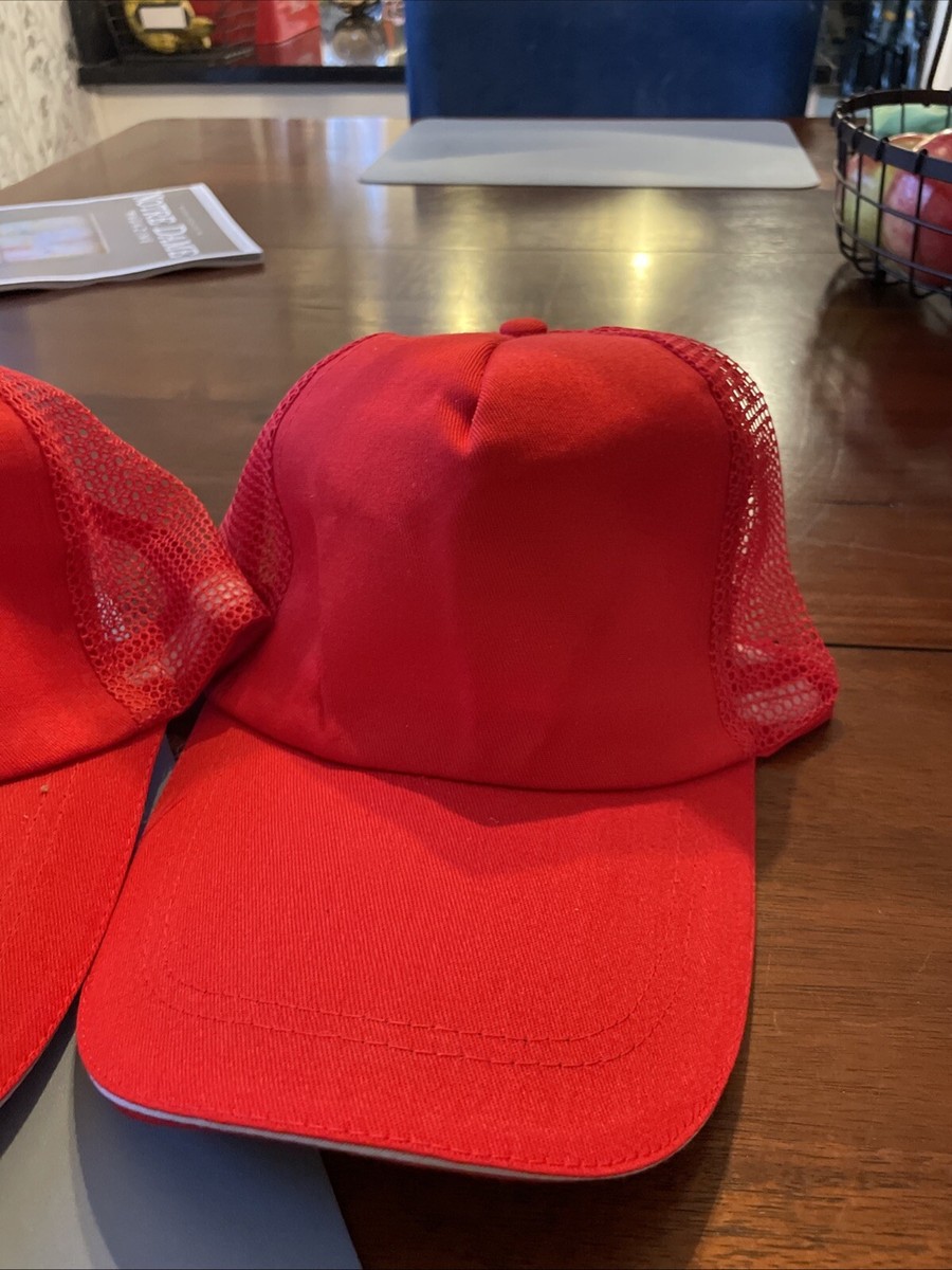 Unisex Red Classic Adjustable Plain Hat Hand Wash Imported Baseball Cap 47 Blank Classic Clean Up Cap, Adjustable Plain Baseball Hat  main image 4