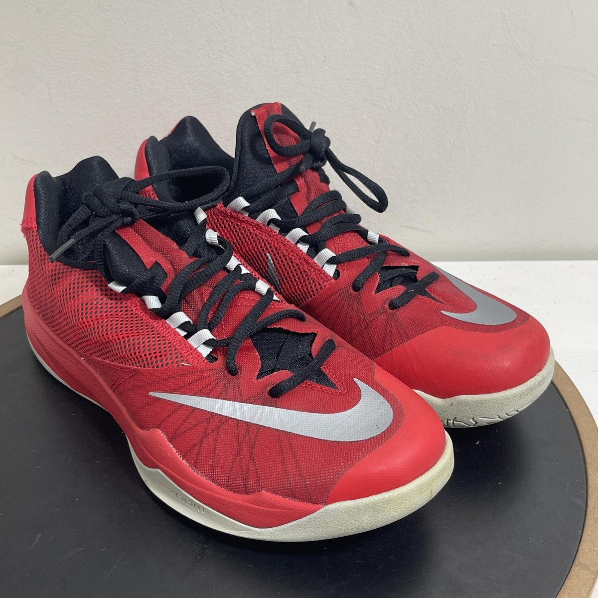 NIKE ZOOM RUN THE ONE 653636-600 Red / Wolf Grey-Black MEN SHOES SIZE 10.5 Men main image 4