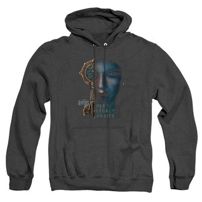 Mayfair Witches Rowan Legacy Unisex Adult Pull-Over Heather Hoodie, Black,S-3XL