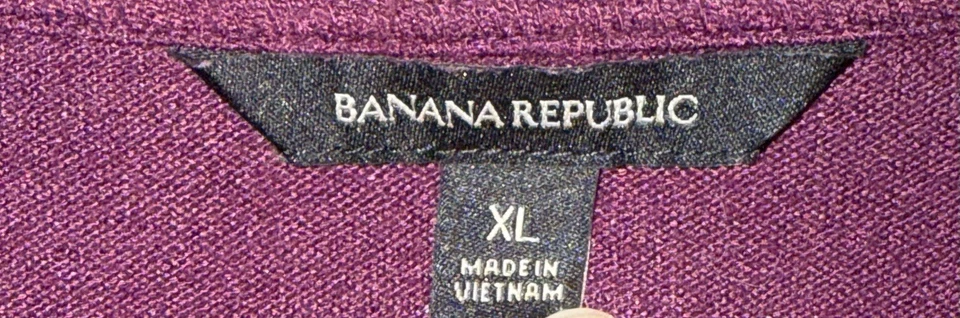 Banana Republic Women’s Lightweight Sweater Shirt Scoop Neck Long Sleeve Size XL - Image 2 of 4