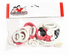 Williams Road Show Pinball Machine Replacement Repair Rubber Ring Kit White