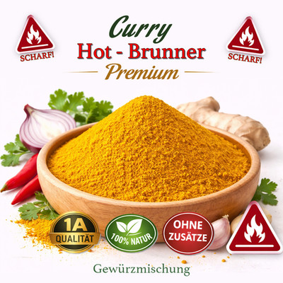 Curry Madras Hot Burner Gewürzmischung 930g 1A Qualität 100% Naturbelassen