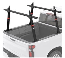 Truck Ladder Rack Adjustable Aluminum Universal Fit For Pickup 800 Lbs Loading