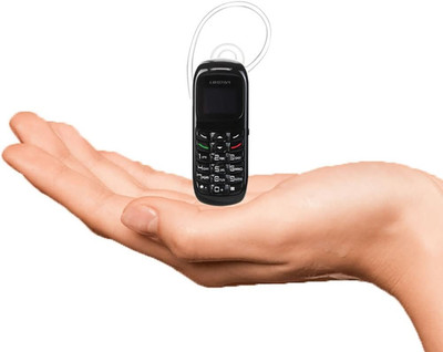 Mini Small Mobil Cell Phone L8Star BM70 Bluetooth Handset 0.66 Inch Unlocked Blu