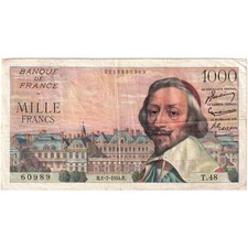 [#1296587] France, 1000 Francs, Richelieu, 1954-07-01, T.48, EF