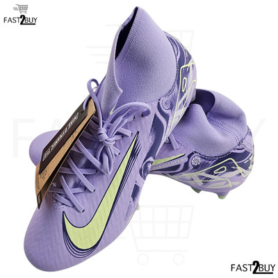 Nike Mercurial Superfly 10 Academy MG High-Top HF1601-500 Purple Agate Gr. 39