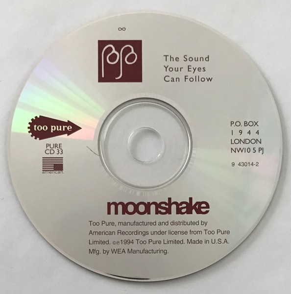 Moonshake - The Sound Your Eyes Can Follow (CD, Album) (Very
