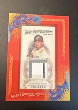 2010 Topps Allen & Ginter's - Framed Mini Relics Ricky Nolasco #AGR-RN (MEM)