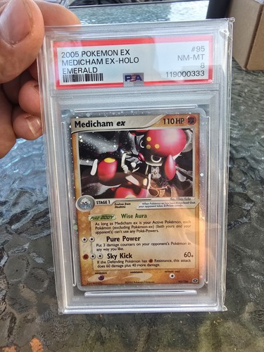Medicham ex graded PSA 8 for sale on eBay