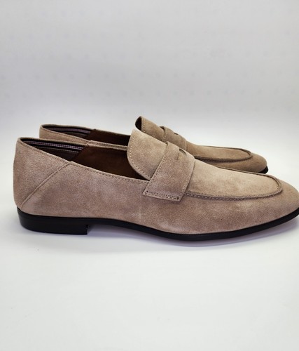 Steve Madden Traviss Mocasín Para Hombres Talla 10 Desierto Tostado Gamuza Zapatos Sin Cordones - Imagen 6 de 14