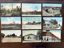 Lot of 10 1910's Waycross, Georgia Waycross, Ga. Greeting Postcards