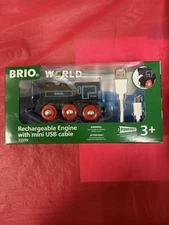 Brio World Rechargeable Engine Train with Mini USB Cable
