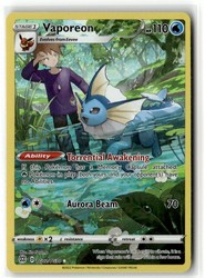 Vaporeon TG02/TG30 Brilliant Stars Trainer Gallery Full Art Holo Ultra Rare