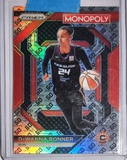 DeWanna Bonner 2024 Panini Prizm WNBA Monopoly Go Prizm Skills #WNBA7 Sun Merc