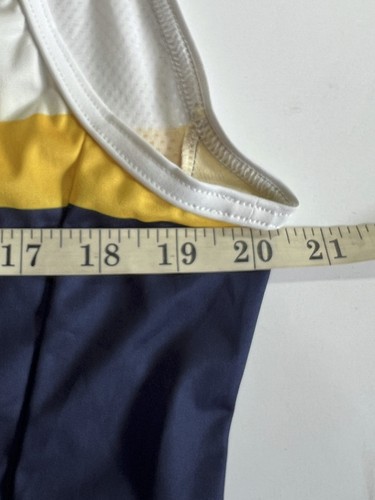 Morvelo Fahrradweste Le Loop Full Zip | Herren | Blau/Weiß/Gelb | Medium | - Bild 9 von 10