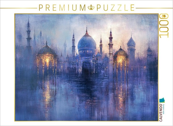 Calvendo Puzzle Blauer Abend | 1000 Teile Lege-GrößE 64 × 48 Cm Foto-Puzzle FüR-image