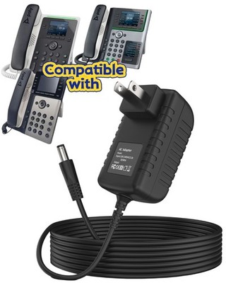 5V ACAdapter for Polycom Plantronics Poly Edge E100 E220 E300 E400 VoIP Phone