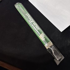 Vintage Bausch Lomb Acrylic Magnifying Magnifier Measuring Ruler with Case 12