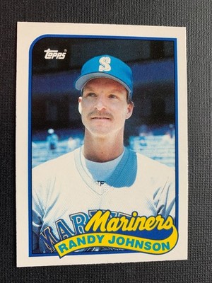 1989 RANDY JOHNSON lot of 4 rookie cards Fleer, Donruss, Topps & Score